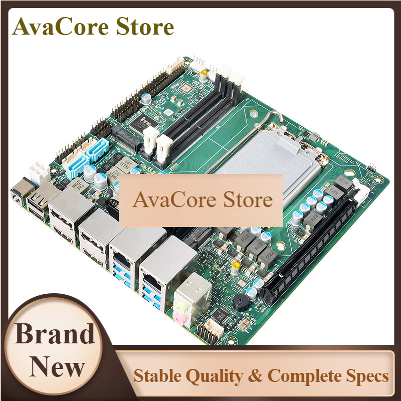 Lga 1700 Ddr5 Itx Motherboard - เมนบอร์ด AvaCoreITX610B เมนบอร์ดอุตสาหกรรมขนาด Mini ITX รองรับชิปเซ็ต