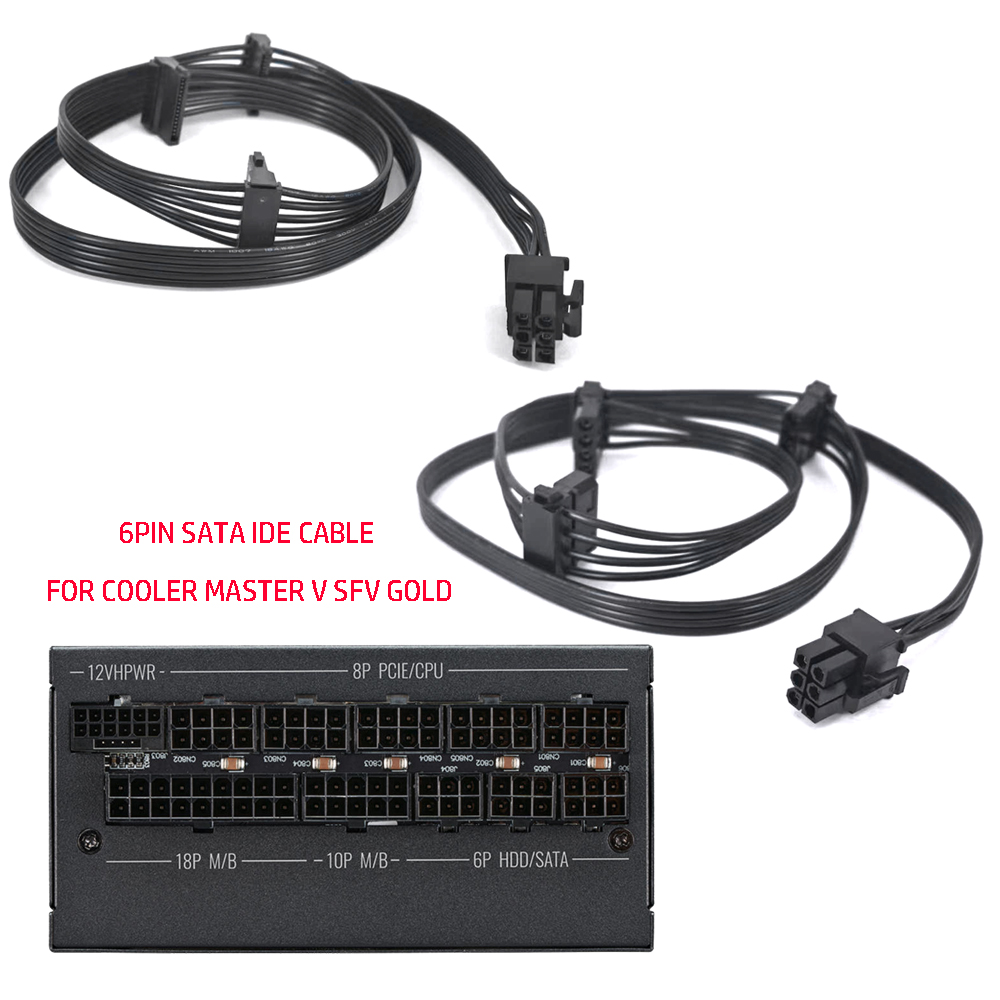 Sfx Power Supply 850W Gold - 6PIN PCIE ถึง 3 * SATA