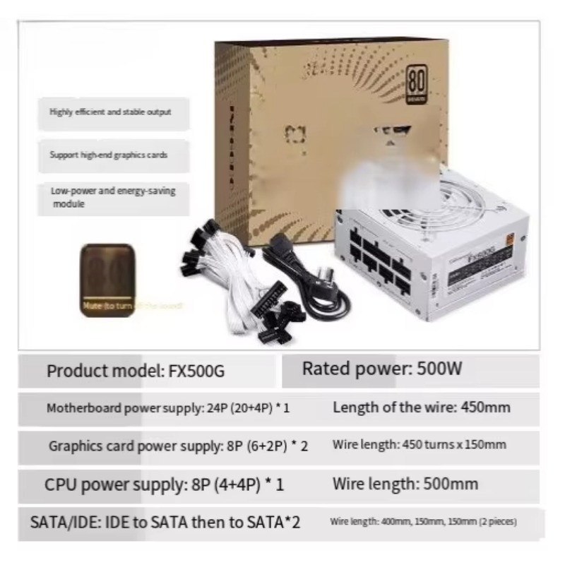 Sfx Power Supply 850W Gold - มีสินค้าในสต็อก พาวเวอร์ซัพพลาย SFX 750W/850W 80 Plus