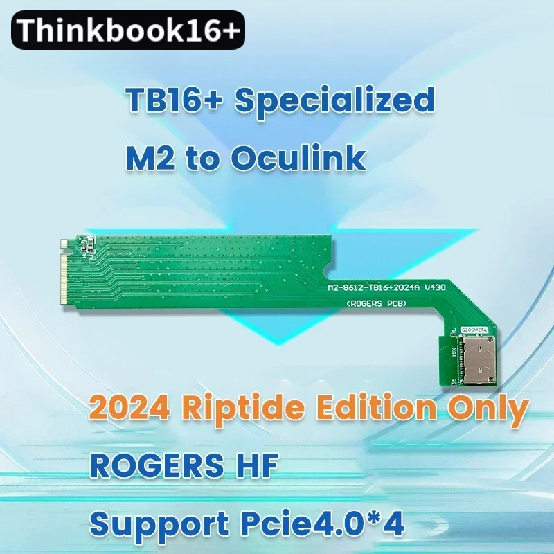 External Gpu Dock Pcie 4.0 Oculink - M.2 ไปยังโอคูลิงค์กราฟิกด็อค PCIe 4.0*4 Gen4 ความเร็วเต็ม