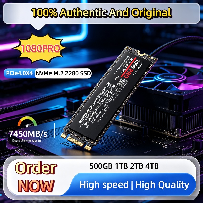 M.2 Nvme 4Tb Pcie 4.0 Ssd - 100% ของแท้ 1080PRO PCIe 4.0 NVMe
