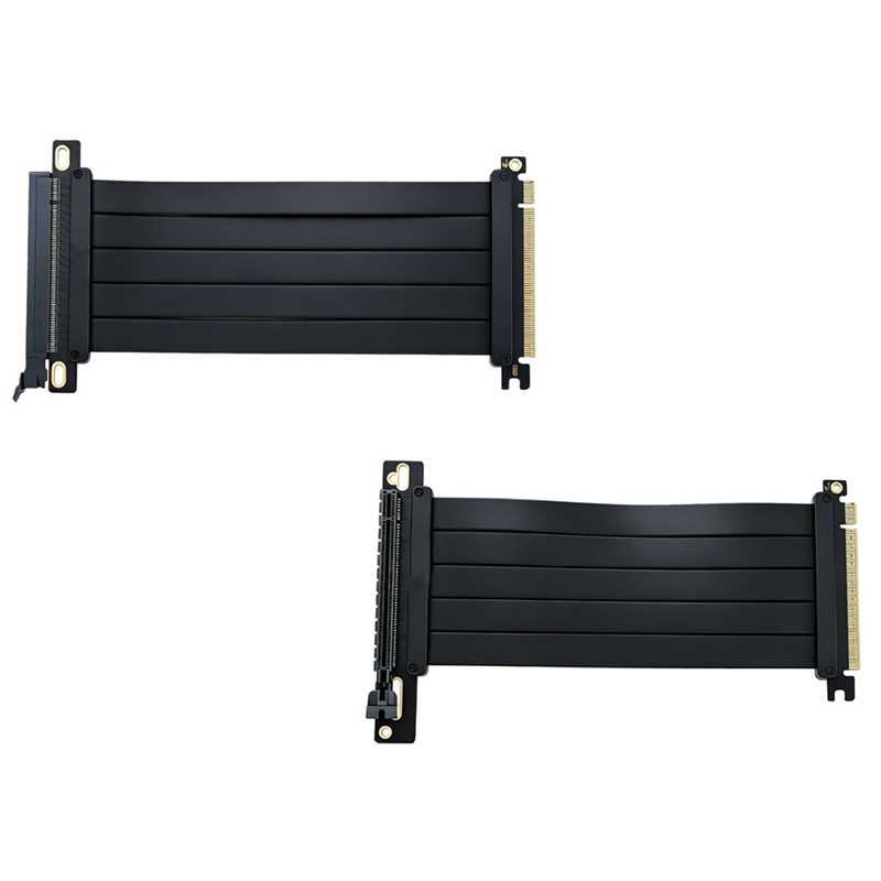 สายต่อขยายการ์ดจอ DT23 PCIe 4. - Pcie 4.0 X16 Riser Cable 90 Degree บทวิจารณ์และราคา