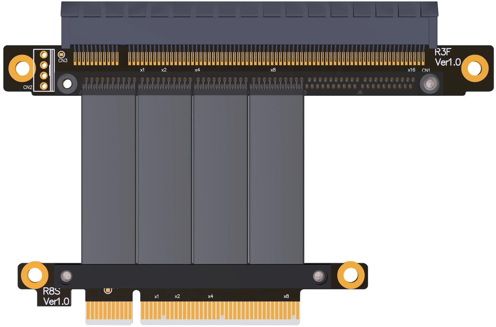 สายต่อขยาย ADT-Link PCI-E 5.0  - Pcie 4.0 X16 Riser Cable 90 Degree บทวิจารณ์และราคา