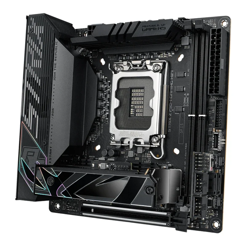 เมนบอร์ดเกมมิ่ง ASUS ROG STRIX - Lga 1700 Ddr5 Itx Motherboard บทวิจารณ์และราคา