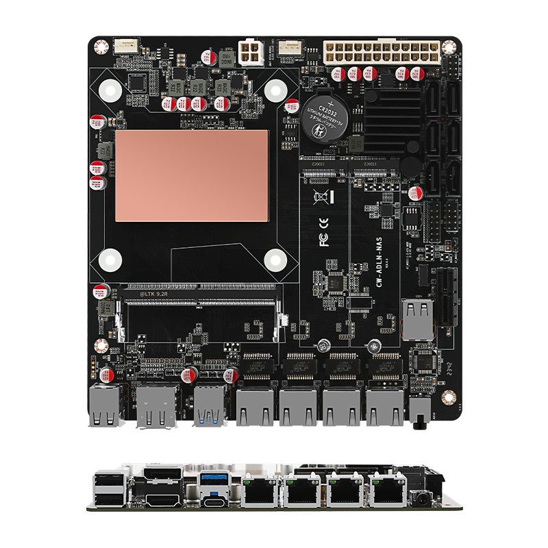 เมนบอร์ด NAS กำลังไฟต่ำ N100/N - Nas Motherboard N100 6 Sata บทวิจารณ์และราคา