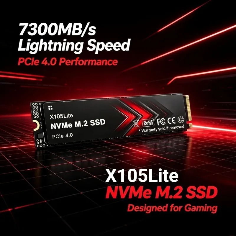 X105Lite 500GB-4TB M.2 PCIe 4. - M.2 Nvme 4Tb Pcie 4.0 Ssd บทวิจารณ์และราคา