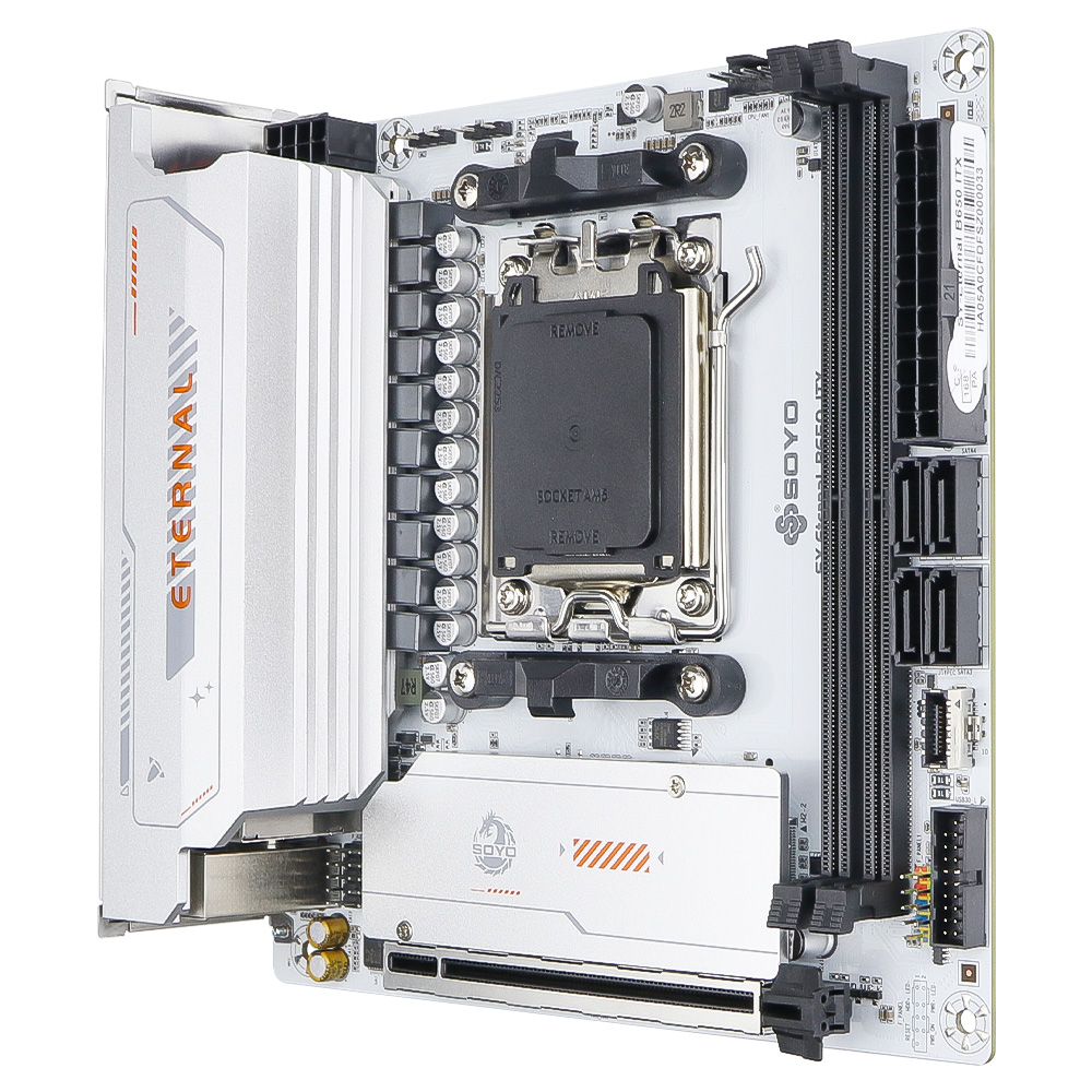 เมนบอร์ด SOYO Eternal B650ITX  - B650 Itx Motherboard Wifi บทวิจารณ์และราคา