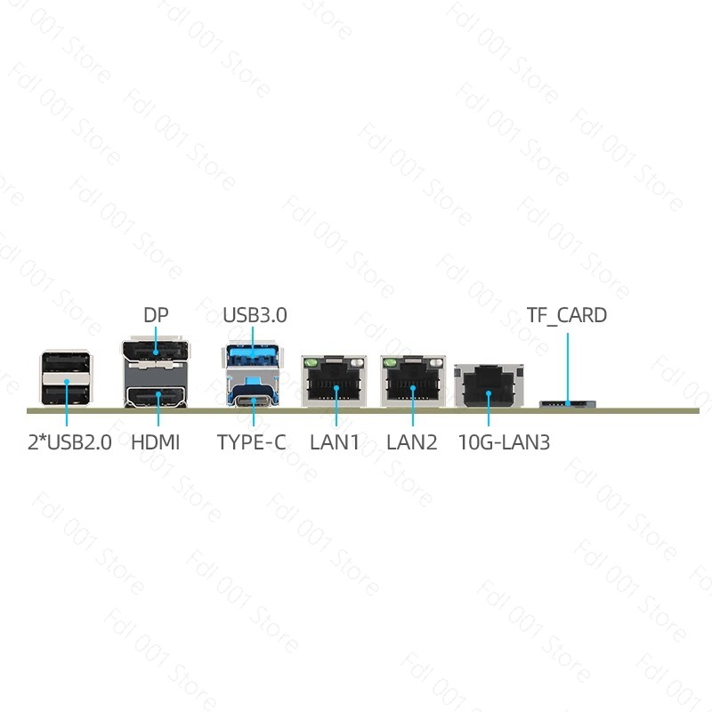 เมนบอร์ด N100 รองรับ Dual 2.5G - Nas Motherboard N100 6 Sata บทวิจารณ์และราคา