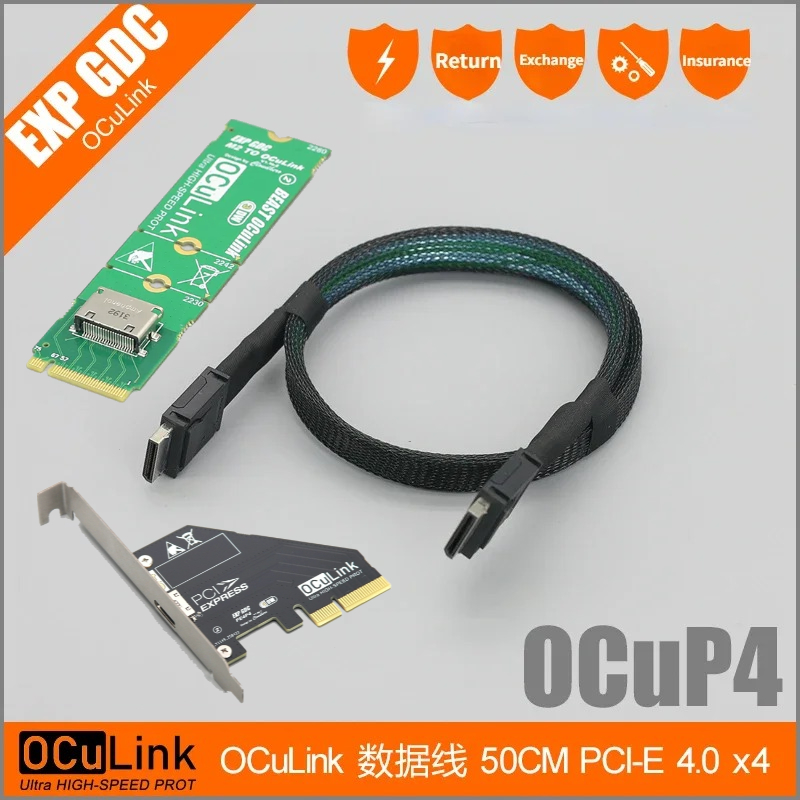 อะแดปเตอร์ TH3P4 OCuP4 OCuLink - External Gpu Dock Pcie 4.0 Oculink บทวิจารณ์และราคา