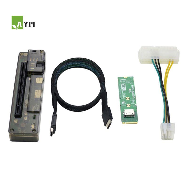 AY14 -M.2 MKEY อะแดปเตอร์ OCUL - External Gpu Dock Pcie 4.0 Oculink บทวิจารณ์และราคา