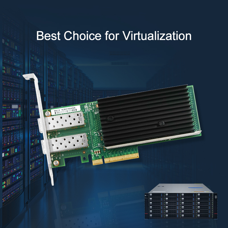 LR-LINK 1010PF-2SFP+ PCIe x8 D - 10Gb Sfp+ Pcie Network Card Dual Port บทวิจารณ์และราคา