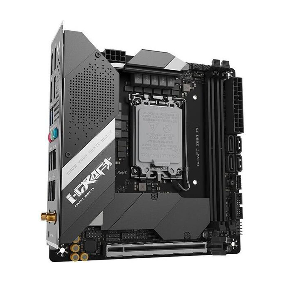 เมนบอร์ด MS-Z690 iCraft ITX WI - Lga 1700 Ddr5 Itx Motherboard บทวิจารณ์และราคา