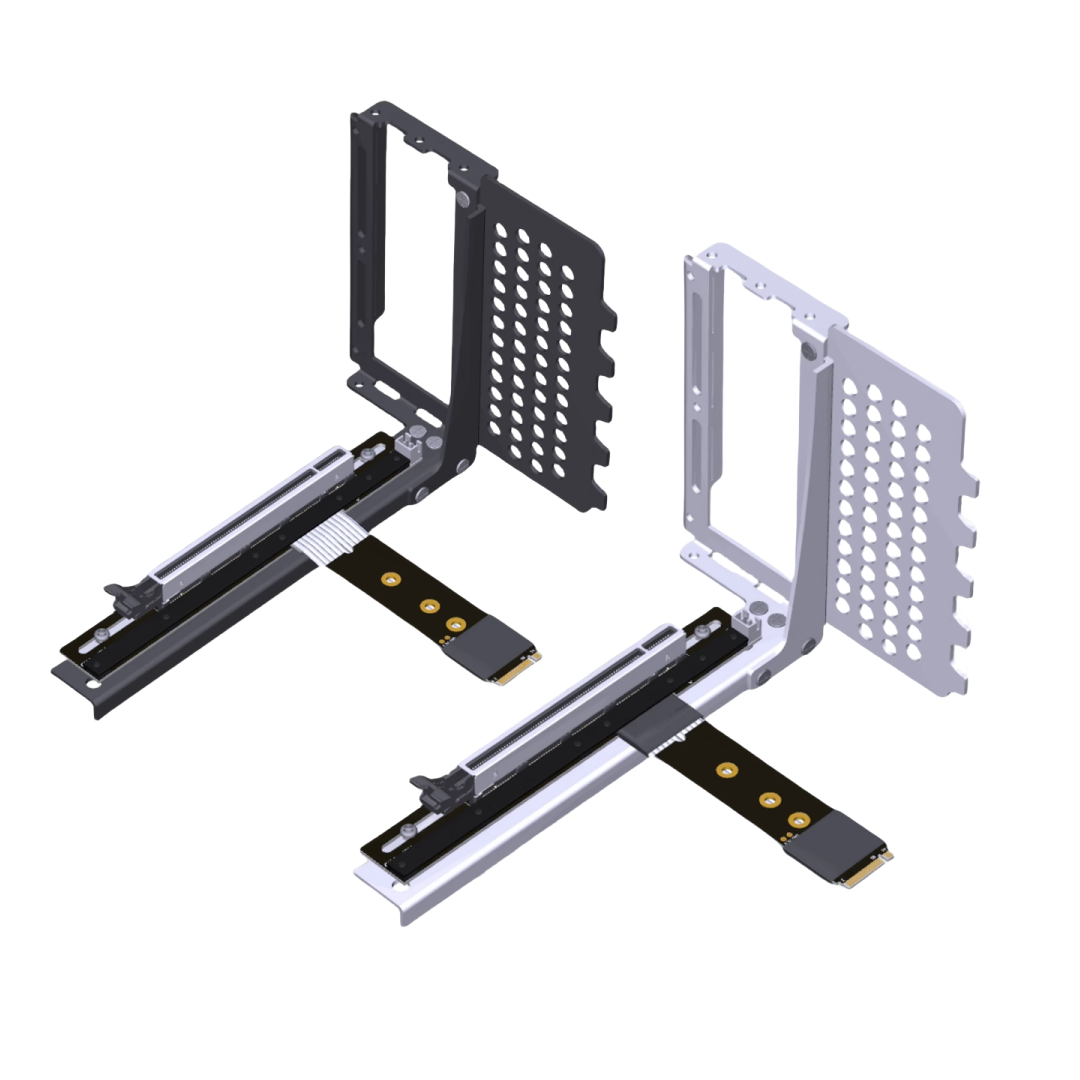 2025 ใหม่ Riser M.2 NGFF NVMe  - Pcie 4.0 X16 Riser Cable 90 Degree บทวิจารณ์และราคา