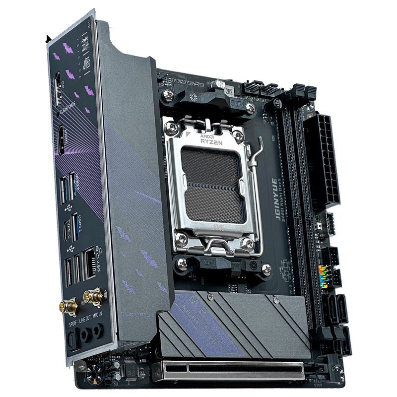 JGINYUE B650I Night Devil WiFi - B650 Itx Motherboard Wifi บทวิจารณ์และราคา