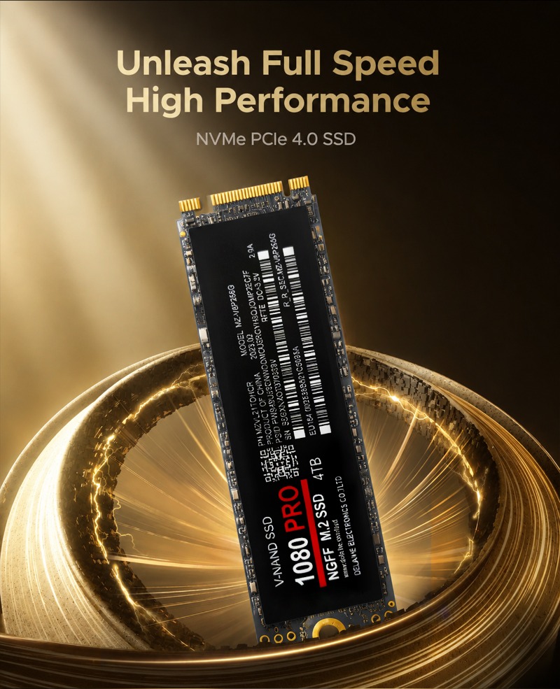 SSD 1080PRO PCIe 4.0 NVMe M.2  - M.2 Nvme 4Tb Pcie 4.0 Ssd บทวิจารณ์และราคา