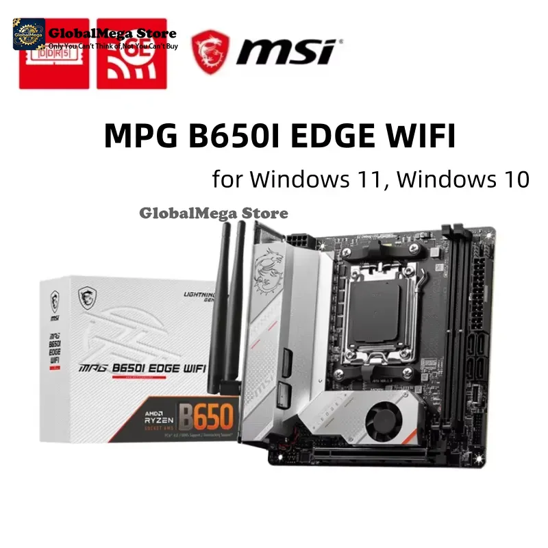 เมนบอร์ด New MPG B650I EDGE WI - B650 Itx Motherboard Wifi บทวิจารณ์และราคา