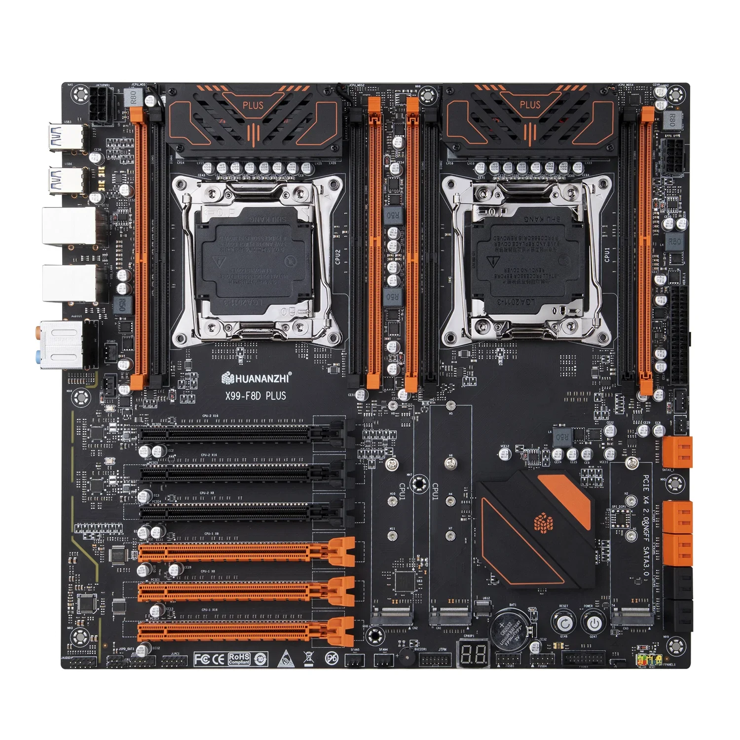 X99 F8D PLUS เมนบอร์ดคู่ X99 d - X99 Dual Cpu Motherboard Combo บทวิจารณ์และราคา