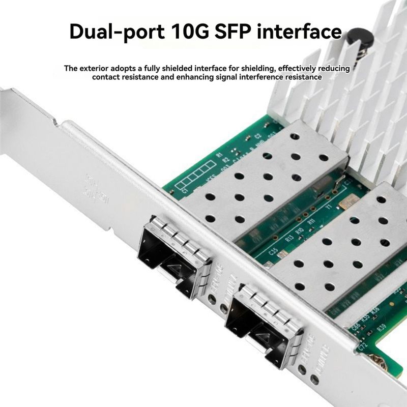 การ์ดเครือข่าย X520-DA1 Dual P - 10Gb Sfp+ Pcie Network Card Dual Port บทวิจารณ์และราคา
