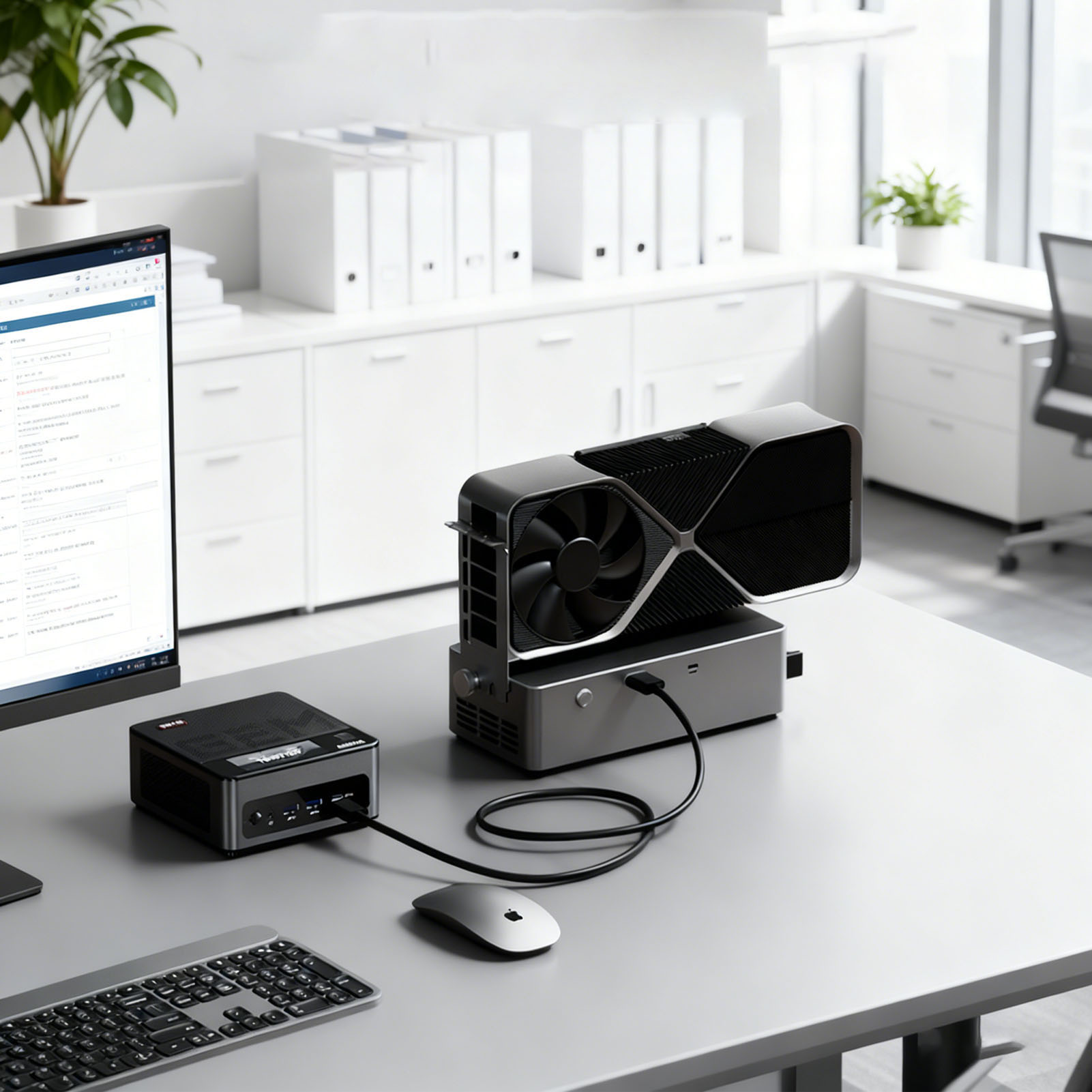 แท่นเชื่อมต่อการ์ดจอภายนอก EGP - External Gpu Dock Pcie 4.0 Oculink บทวิจารณ์และราคา