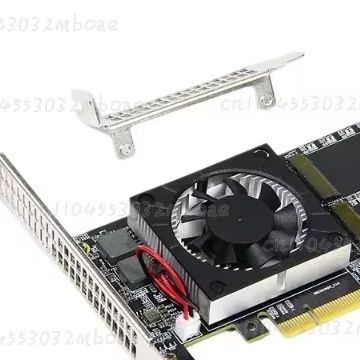 PEX8747 ชิป PCIe 3.0 X8 Quad M - Quad M.2 Nvme Pcie Bifurcation Card บทวิจารณ์และราคา