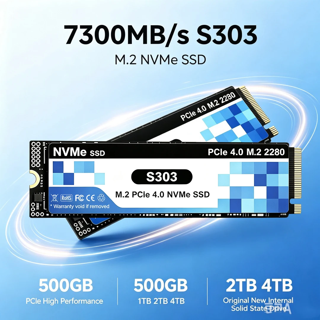 2026 S303 SSD 500GB 1TB 2TB 4T - M.2 Nvme 4Tb Pcie 4.0 Ssd บทวิจารณ์และราคา